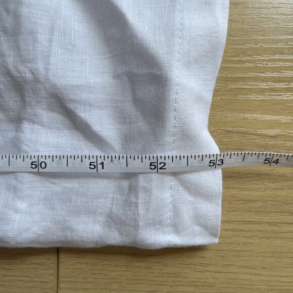 NWT Revolve x Rumer Bridget Ring Maxi Dress White Linen Size Extra Small (Flaw) - Picture 5 of 9